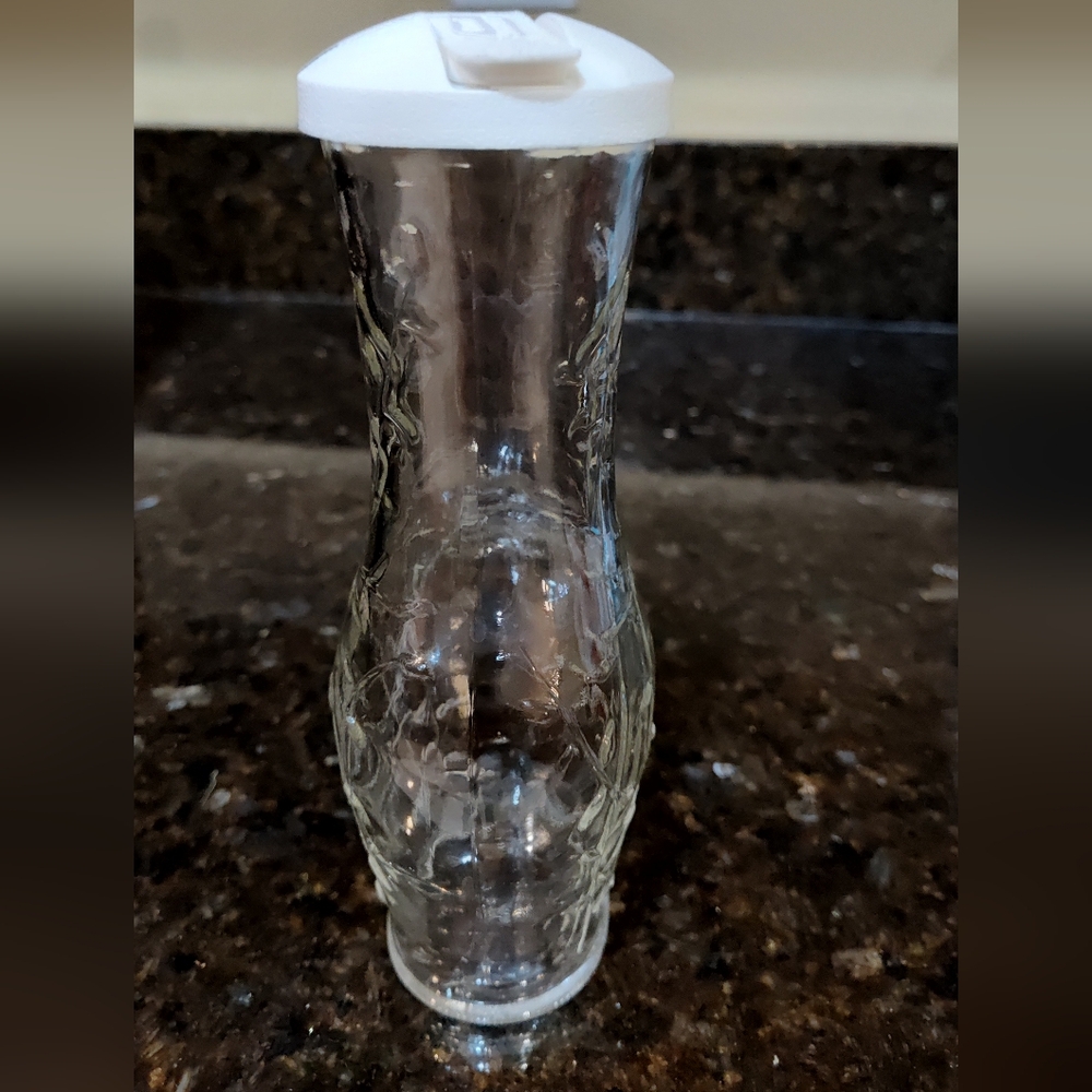 GOOD SEASONS CRUET GLASS SALAD DRESSING SHAKER BOTTLE W/ POUR LID - Picture 2 of 7